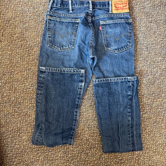 Levi’s 517 bootcut jeans dark wash size 31x34 - Picture 4 of 5